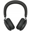 Jabra Evolve2 75 Slúchadlá s mikrofónom Káblový a bezdrôtový Pres hlavu Hovor / hudba USB Typ-C Bluetooth Nabíjací podstavec Čierna (27599-989-889)