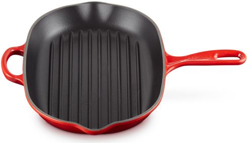 Le creuset Signature panvica na grilovanie oválna Červená 32 cm