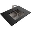 TEKA FlexLinea RS15 50.40 TIT nerezový drez, univerzálna montáž, 540 x 440 mm + ICC 915 TIT páková drezová batéria, výška výtoku 279 mm, titán, 115000048