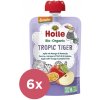 6x HOLLE Tropic Tiger Bio ovocné pyré jablko, mango a maracuja, 100 g (8 m+)