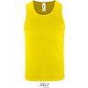 SOL'S | Sporty TT Men, Pánske šport. tielko, žltá neon, 3XL
