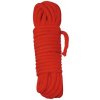 Bondage lano - 10m (červený)