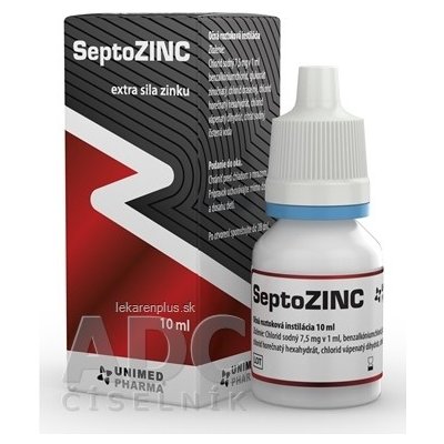 SeptoZINC očná roztoková instilácia 1x10 ml
