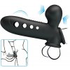 Pretty Love Crane Airbag Penis Sleeve Silicone Black