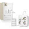TECH-PROTECT PCS3X4 POWER STRIP 2 USB & 2 TYPE-C & 3 SOCKET 200CM WHITE