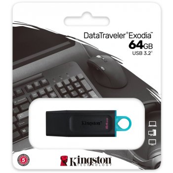 Kingston 64GB DataTraveler Exodia DTX/64GB