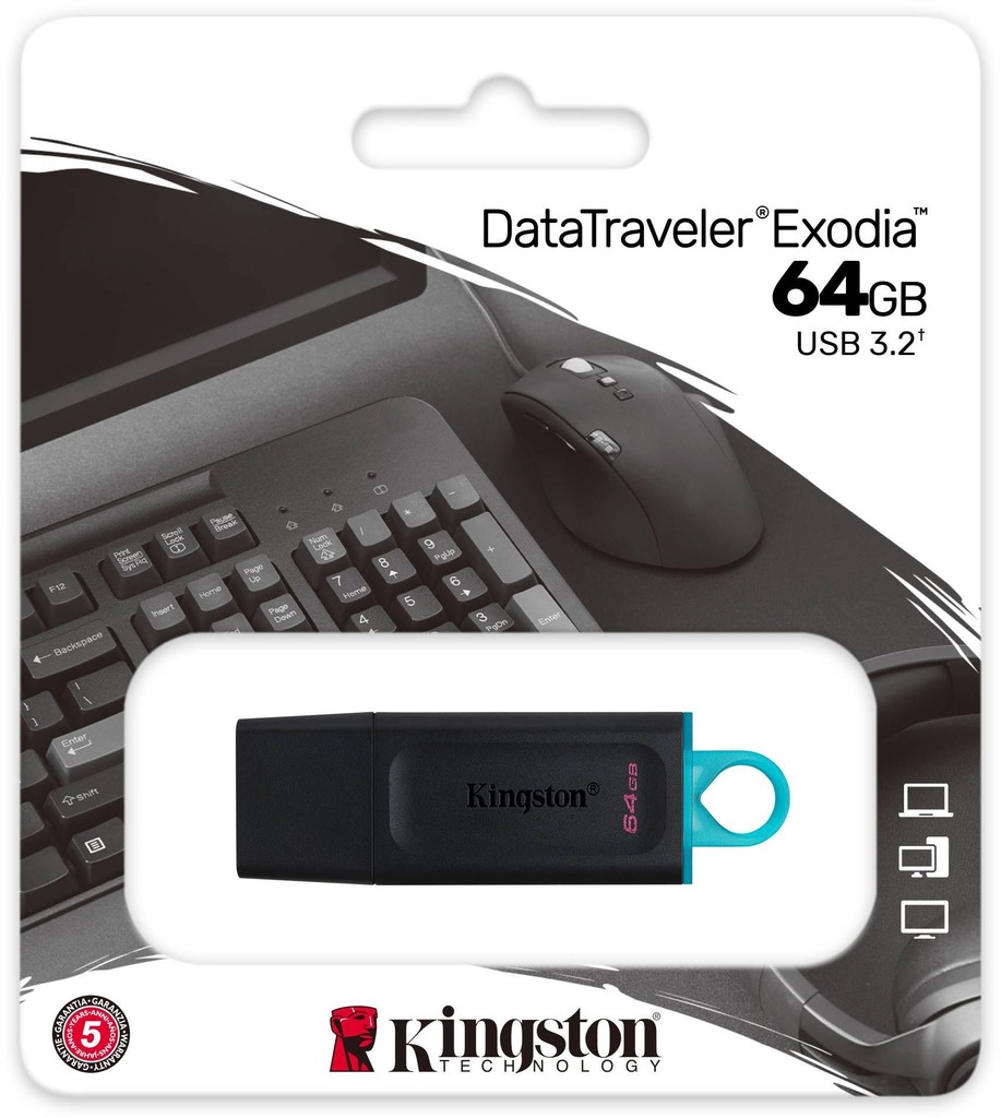 Kingston 64GB DataTraveler Exodia DTX/64GB od 3,5 € - Heureka.sk
