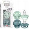 Bibs De Lux ze silikon 2ks Nordic Mint/Island Sea