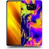 Picasee silikónový čierny obal pre Xiaomi Poco X3 - Burn