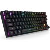 Niceboy K310X čierna / herná klávesnica / OUTEMU Blue / RGB podsvietenie / USB / 1.5m / CZ layout (oryx-k-310-x)