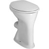 LAUFEN Albonova samostatne stojace WC s plochým splachovaním, zvýšené, 350 x 480 mm, biela, H8219900000001