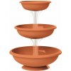 ALDOTRADE Kvetináč Fontana set 3 ks 50x64 cm Teracota