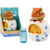 LEAN TOYS Stroj na bubliny - Dinosaurus vo vajíčku