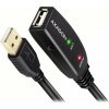 Axagon ADR-210, USB 2.0 A-M -> A-F aktivní prodlužovací / repeater, 10m