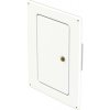 Komínové dvierka Euro Single Stone 305x210 mm biele