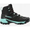 Trekingové dámske topánky Mammut Sapuen High GTX - black/dark frosty