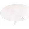 Magnetická tabuľa Rocada Skin Shape Talk 6440-9010, bezrámová, v tvare bubliny, 115 × 75 cm, lakovaná, biela