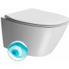 GSI MODO závesná WC misa, Swirlflush, 37x54cm, biela dual-mat 841509