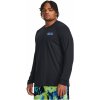 Pánska športová mikina cez hlavu Under Armour PJT ROCK BRAHMA LS čierna 1379840-001 - XL