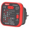 Tester sieťových zásuviek s funkciou testovania RCD Uni-T UT07B-EU