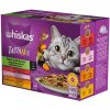 WHISKAS kapsička TastyMix Chef's Choice - hovädzina a hydina so zeleninou / losos s mrkvou / kura a morka / kura a treska v šťave 12x85g