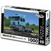 RETRO-AUTA Puzzle TRUCK č.22 Tatra 815 N51 4x4 tahač návěsů (1982-1997) 1000 dílků