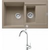 Franke MRG 651-78 kašmír s excentrom + Franke FP 9000.031 chróm