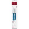 Sada nožov SWISS CLASSIC 8 cm, sada 2 ks, modrá, plast, Victorinox