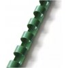 Eurosupplies plastové chrbty A4 19 mm zelené 100 ks