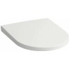 Laufen - Cleanet Navia WC doska, sklápanie SoftClose, matná biela H8916017570001