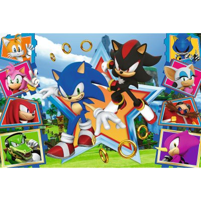 TREFL Puzzle Sonic: Zoznámte sa s ježkom 100 dielikov