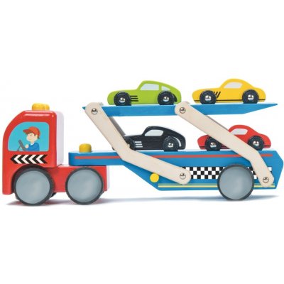 Le Toy Van Ťahač na prepavu so športovými autíčkami od 35,96 € - Heureka.sk