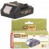 Batéria akumulátorová 20V Li-ion, 2000mAh Procraft 20/2A