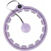 Masážní hula hoop HMS HHW09 se závažím a počítadlem fialová