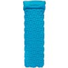 Spokey Air Bed Pillow Nafukovací matrace s polštářkem, 213x62x6 cm, R-Value 2.5, modrá