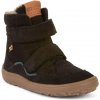 Detská zimná barefoot obuv TEX WINTER Black, Froddo, G3160233-4, čierna - 23