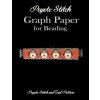 Peyote Stitch Graph Paper for Beading - Peyote Stitch and Grid Pattern: 8.5 x 11 Beading Grid Paper for Beading Patterns/Seed Beading/Delica Beading G
