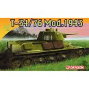 DRAGON Model Kit tank 7277T-34/76 Mod.1943 34-7277 1:72