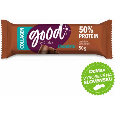 Good by Dr. Max Protein Bar 50% Chocolate 50 g
