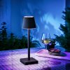 Die moderne Hausfrau Die moderne Hausfrau LED stmievateľná stolová lampa so zmenou farby