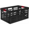 KEEEPER Skladací box s mäkkými úchytmi Ben 45 l Graphite