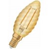 Dekoratívna žiarovka LED B34 Candle E14 2,5W = 22W 220lm 2400K Warm 300° Vintage 1906 Osram