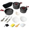 Súprava riadu Acra C21 camping set alluminium pre 2-3 osoby