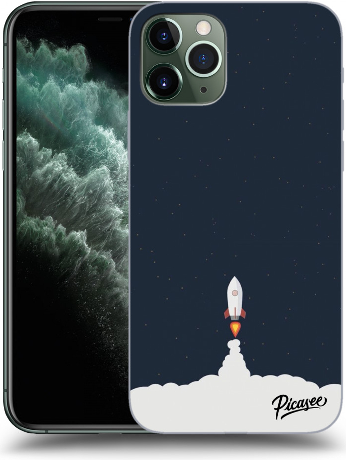 Picasee silikónové Apple iPhone 11 Pro Max - Astronaut 2 čierne