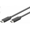 PremiumCord Kabel USB 3.2 konektor C/male - USB 3.2 C/male, černý, 0,5m (ku31cc05bk)