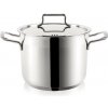 Nerezový hrniec 2,3 L s pokrievkou a otvormi na únik pary