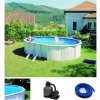 CF Bazénový set s bazénom Classic WHITE/Blue 535 x 300 x120 cm 3280