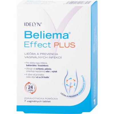 Idelyn Beliema Effect plus tablety vaginálne inov.2018 10 ks