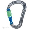 Climbing Technology Warlock HMS karabína, Grey/Blue/Green