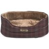 PELECH SCRUFFS BALMORAL OVAL BED HNEDÝ S 58 X 38CM.